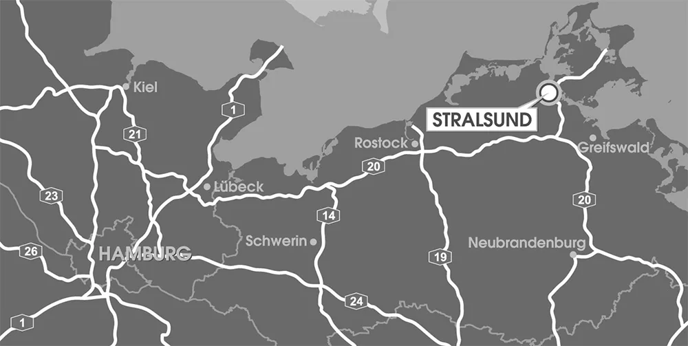 Anfahrt Karte Mecklenburg-Vorpommern
